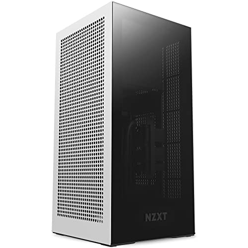 Amazon.co.jp: NZXT H1 Version2 PCケース コンパクト WHITE 電源