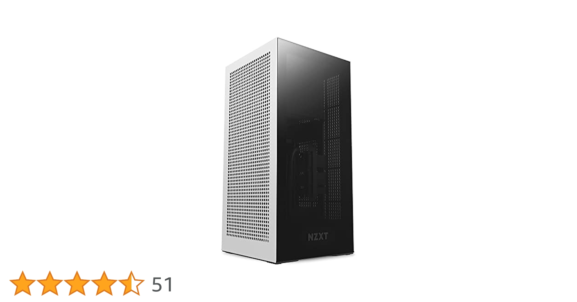 【販売終了品】NZXT H1 v2 ホワイト PCケース（バージョン2） 販売終了品】NZXT H1 v2 ホワイト PCケース（バージョン2