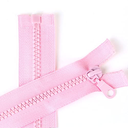 Estrattore Ziper, fissatore di cerniere, Sliders Zipper,Sewing Zips,Ended Zip Fasteners,5pcs Jacket Zipper Reversible Slide #5 Molded Plastic Separating End