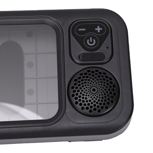 Soporte para teléfono de ducha compatible con móviles de 7 pulgadas y Bluetooth 7