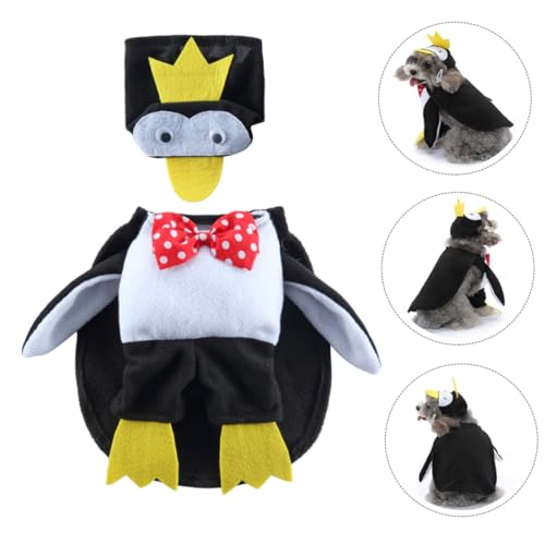 Disfraz capa de pingüino para perros y gatos talla M miniatura 6