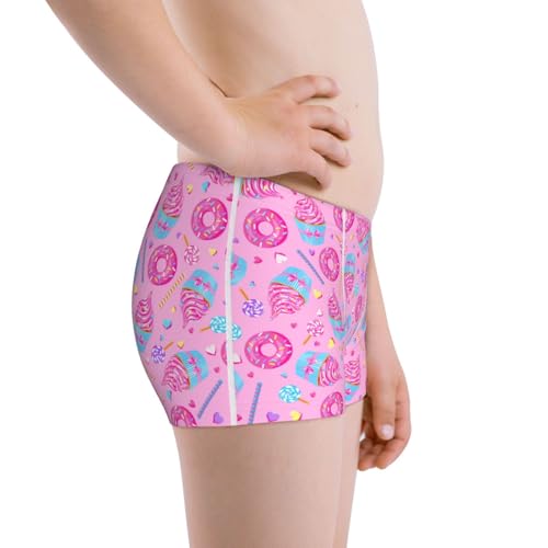 Boys' Cotton Boxer Brief Soft Underwear-Donuts2