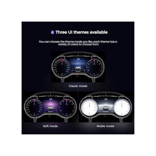 Elimine fallos analógicos con el panel de instrumentos digital LCD para Benz ML GL W164 7