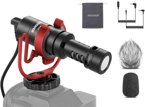 NEEWER Plug & Play Vlog Microphone for Cameras