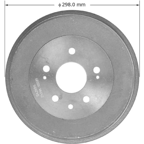 Image of Bendix Premium PDR0424 Rear Brake Drum compatible with Toyota Pickup 1983-1979