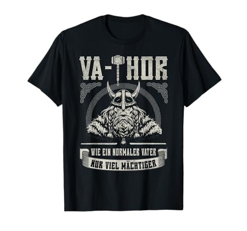 Vathor shirt wikinger papa vater cooler spruch vatertag t-shirt