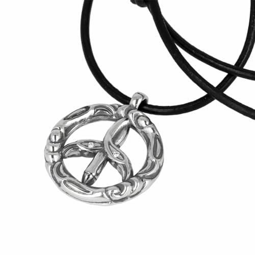 [ロンワンズ] 正規輸入代理店 ペンダント メンズ ユニセックス [Mating Flight] ピース サイン ペンダント w/ダイヤモンド