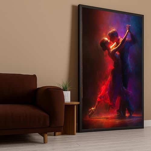 Toile tango argentin de qualité supérieure avec scène de danse