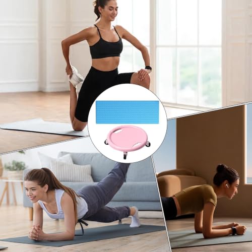 Control deslizante del ejercicio abdominal para fortalecer core sin caídas 4