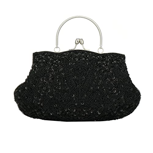 Sac à main pour femme à fleurs en perles parfait pour vos soirées et cérémonies