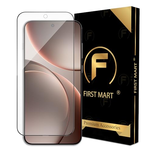 Image of FIRST MART Military-Grade Matte Tempered Glass for Oppo Find X8 and Oppo Find X9-9H Screen Protector, Anti-Glare Protection, Scratch-Resistant, Bubble-Free (1 Pack)
