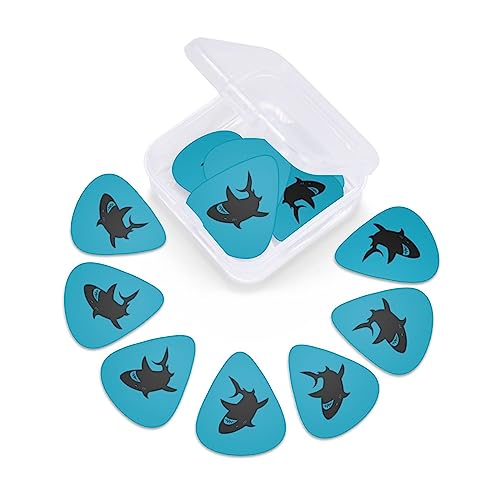 Black Fish Lot de 12 médiators tendance et durables dans une boîte pour ukulélé guitare électrique basse - Les Beatles, Paul McCartney, John Lennon, RIngo Starr, George Harrison Black Fish Lot de 12 médiators tendance et durables dans une boîte pour ukulélé guitare électrique basse – Image 7