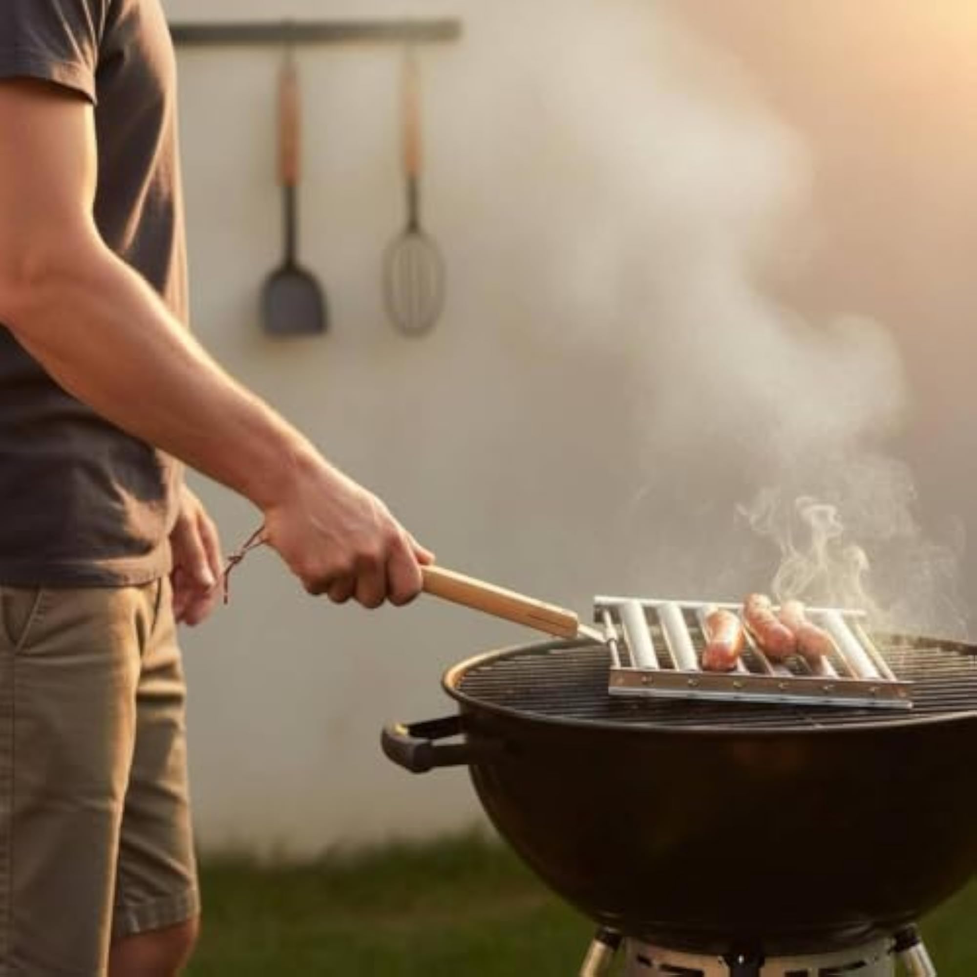 Detachable Roasting Rack for Camping Grill