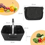 Zoom IMG-2 cestino per la spesa pieghevole Zoom IMG-2 cestino per la spesa pieghevole