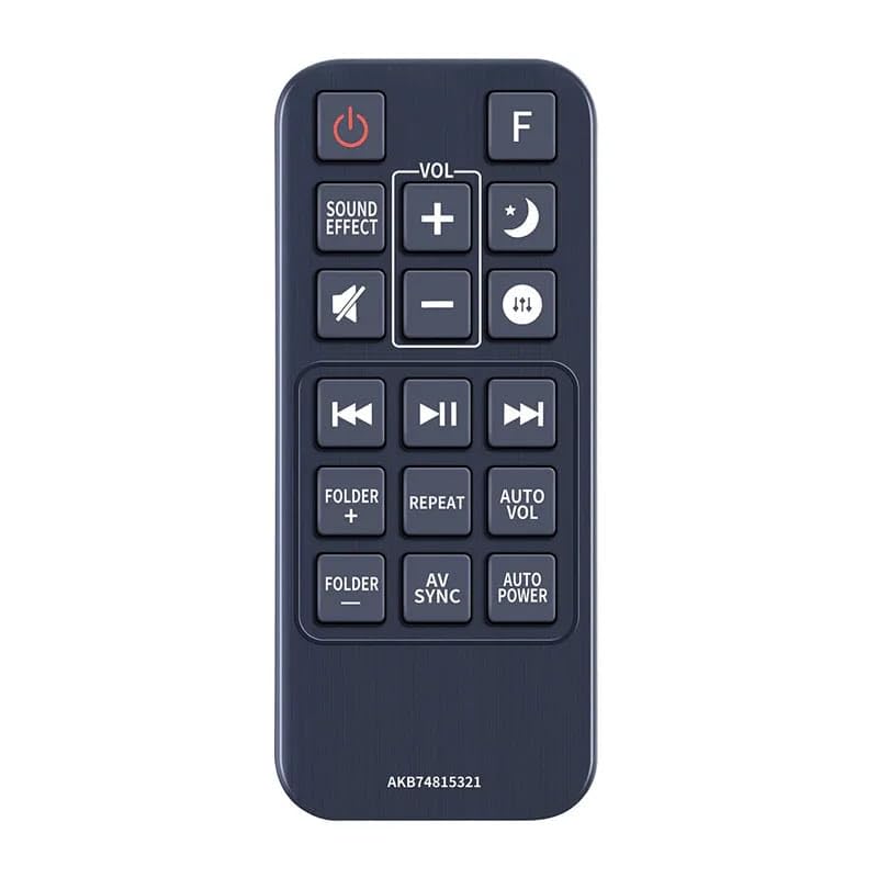 Télécommande LG AKB74815321 de rechange pour barre de son SH6 et SH4