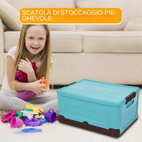 Boîte de rangement pliable et polyvalente pour optimiser l'espace - 5