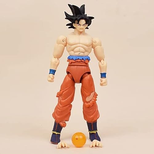Rubenz 5 Pcs Goku Action Figure Made Of Non-Toxic Materials Model Collection Dbz Toys #TOP1