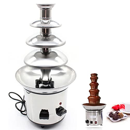 2Pound Stainless Steel Cascading Fondue Fountain —, 52 OFF