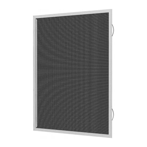 Fully Assembled Custom Window Screen Replacement SL7: Sliding Half Screen with Right-Sided Springs...