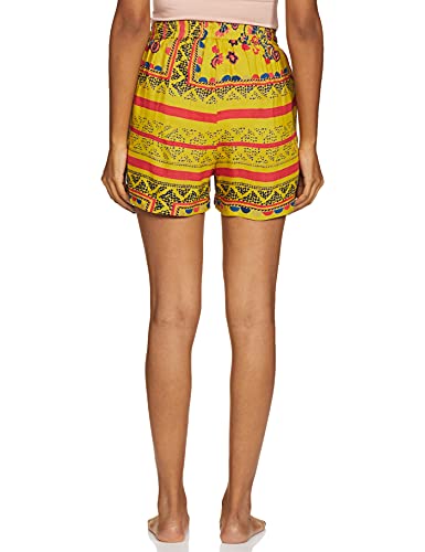 Image of Indigo Women's Bermuda Shorts (Pack of 2) (Aw21 /BLC-092 Lime+ Navy M