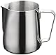 LATRAT 150ml Milch Aufschäumkrug Edelstahl Milch Aufschäumen Tasse, Barista Zubehör, Kaffee Creamer Milch Aufschäumer Kännchen Tasse, Perfekt für Espresso Cappuccino und Latté