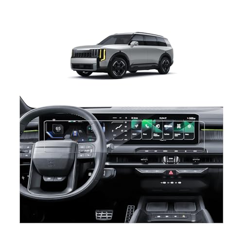 SKTU Upgrade 2PCS for 2027 Kia Telluride Screen Protector for 2027+ Kia Telluride (S/EX/X-Line EX/SX/X-Line SX/SX Prestige/X-Line Prestige/X-Pro SX Prestige) All-in-One Touchscreen Kia Telluride 2027 Accessories Nano Screen Cover [Ultra HD Anti-Scratch&Glare]