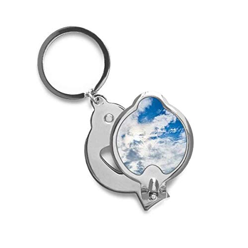 Trimmer pour ongle ciel bleu nuages blancs pour votre routine bien-être maison