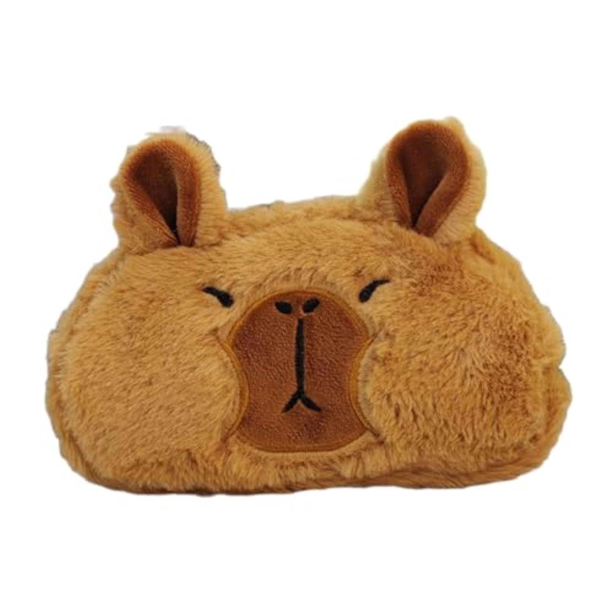 Capybara Cartoon Pencil Pouch for Kids, Fun Design