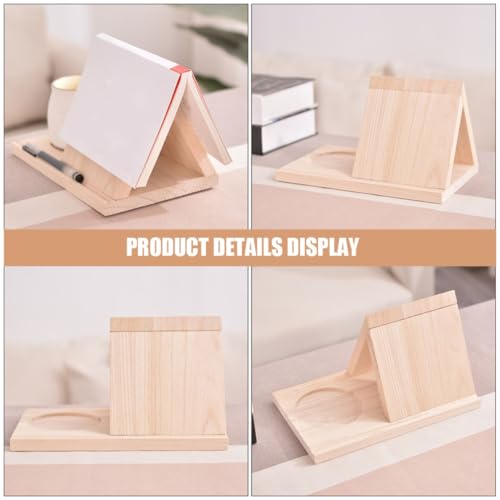 Diseño moderno y minimalista de estantería triangular beige 4