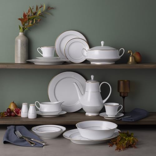 Noritake Heritage Set of 4 Bread & Butter/Appetizer Plates, 6.25" - Image 3
