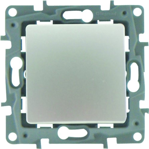 Legrand LEG96664 Poussoir argent Niloe