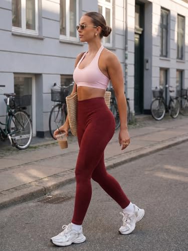 Image of YEOREO Boost Amplify Leggings for Women Seamless Scrunch Leggings | High Waist, Scrunch, Yoga, Athletic