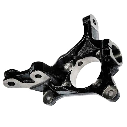 Image of Detroit Axle - Front Left Steering Knuckle for Subaru Forester Impreza XV Crosstrek WRX STI Driver Side Steering Knuckle Assembly Replacement