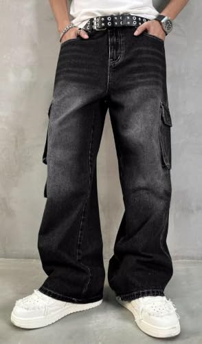 HUNGSON Baggy Cargo Jeans