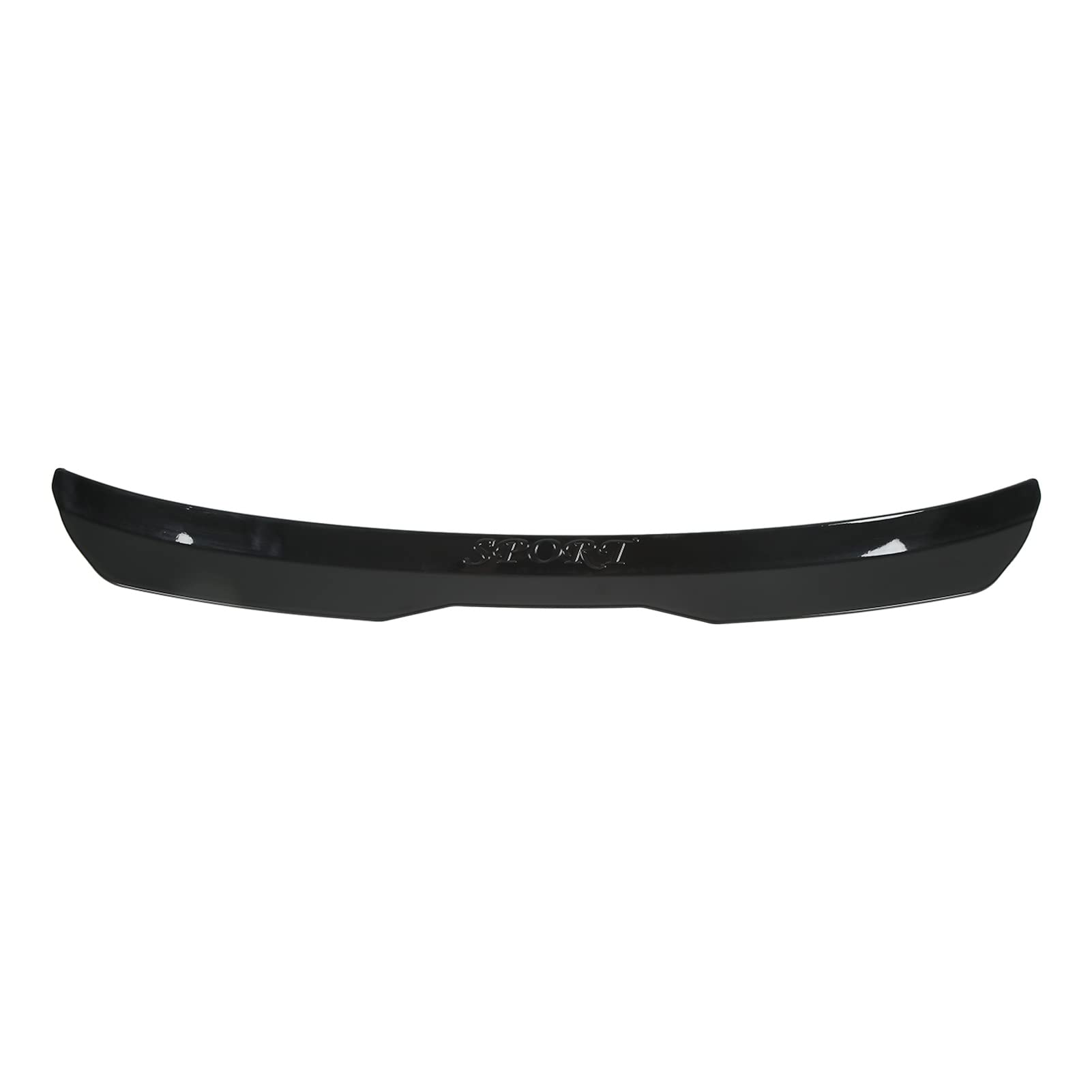 Spoiler per Tetto Posteriore Universale, Alettone per Tetto in ABS per Lunotto Posteriore Compatibile con Seat LEON Maxton MK1 Mk2 Mk3 MK4 MK5 MK6 MK7 Hatchback Fit Jazz Yaris Focus A1 A3(Nero lucido)