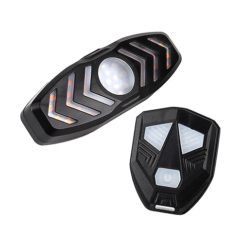 USB Rechargeable with Remote Control Warning Bike Brake Lights Bike Tail Light with Turn Signals Bike Rear Light