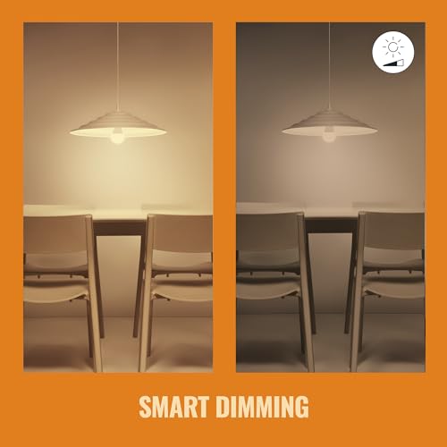 Image of WiZ 60W A19 Tunable White LED Smart Bulb - Pack of 6 - E26- Indoor - Connects to Your Existing Wi-Fi - Control with Voice or App + Activate with Motion - Matter Compatible