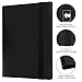 GEAoffice Card Binder - 4 Pocket Trading Card Collection Album Folder - 160 Side Loading Pocket Binder for TCG, MTG, Sports&Game Cards - Gifts for Card Collectors (All Black)