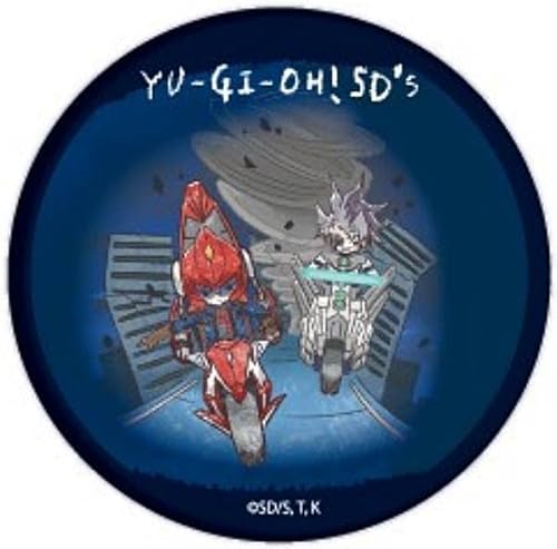 【不動遊星＆プラシド】缶バッジ 遊☆戯☆王5D's 04 場面写Ver.(グラフアートデザイン)