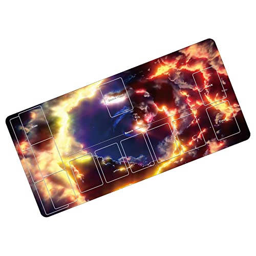 P4U プレイマット Amazon.co.jp: GENESIS プレイマット カードゲーム TCG リモート