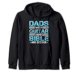 Photo Gallery dads with guitar & bible are better christian guitarist dad felpa con cappuccio Photo Gallery dads with guitar & bible are better christian guitarist dad felpa con cappuccio