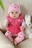 CHAREX Reborn Baby Dolls - 20 inches Realistic Newborn Lifelike Baby Dolls Toy for Kids Age 3+