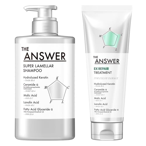 THE ANSWER シャンプー＆トリートメントセット　✖️2 Amazon | 花王 THE ANSWER ジアンサー スーパーラメラシャンプー