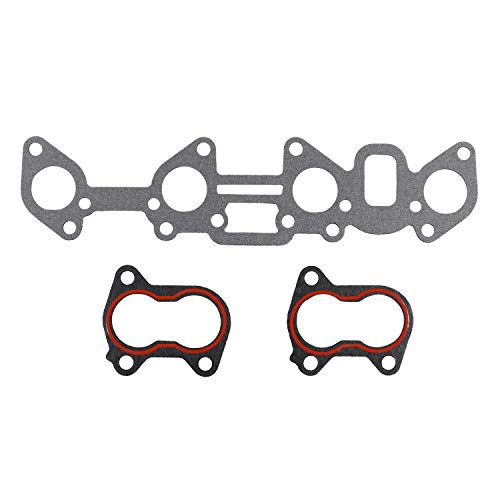 Image of DNJ IG300 Intake Manifold Gasket Set for 1986-1997 Honda, Isuzu Amigo, Impulse, Passport 2.3L-2.6L L4 8V SOHC 2559cc
