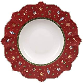 Villeroy & Boch Toy's Delight 260 mm głęboki, czerwony, talerz do zupy