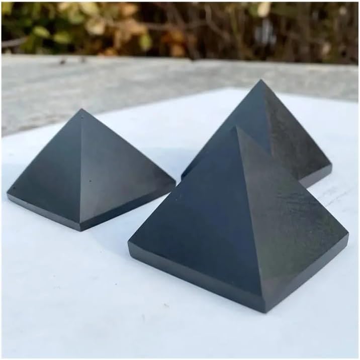 1pcs 6cm Crystal Black Quartz Stones