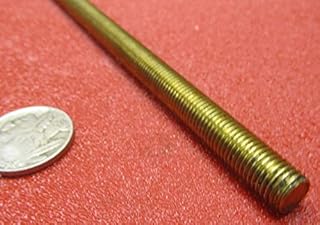 Brass Fully Threaded Round Rod, RH, 5/16