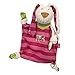 SIGIKID 40594 Schnuffeltuch Hase Kuscheltuch Mädchen Babyspielzeug empfohlen ab Geburt rosa