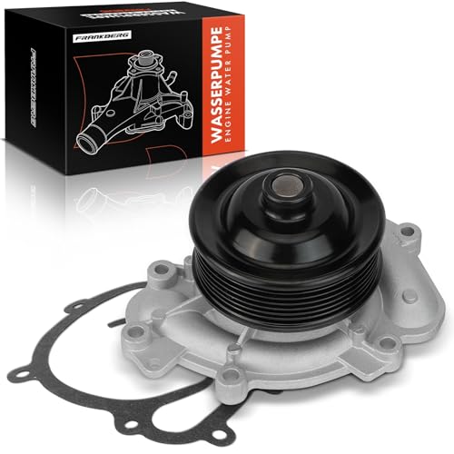 Frankberg Wasserpumpe Wasserumwälzpumpe Kompatibel mit C-Klasse W203 W204 C204 S203 S204 3.0L 2005-2014 E-Klasse W211 W212 A207 C207 S211 S212 3.0L 2007-2016 Replace #6422001701