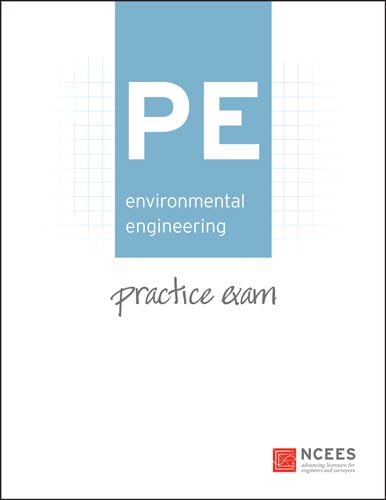 PE Environmental Engineering Practice Exam Paperback – November 1, 2010